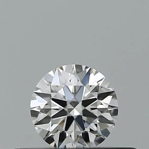 0.20ct Round Natural Diamond (Colour D, Clarity IF, Cut EX, GIA Certified)