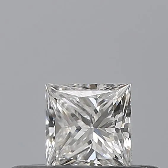 0.23ct Princess Natural Diamond (Colour D, Clarity VVS2, GIA Certified)