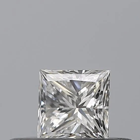 0.23ct Princess Natural Diamond (Colour D, Clarity VVS2, GIA Certified)
