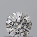 0.34ct Round Natural Diamond (Colour D, Clarity IF, Cut EX, GIA Certified)