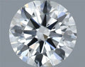 0.52ct Round Natural Diamond (Colour F, Clarity IF, Cut EX, IGI Certified)