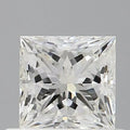 0.62ct Princess Natural Diamond (Colour H, Clarity VS1, GIA Certified)