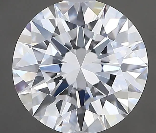 0.75ct Round Natural Diamond (Colour D, Clarity IF, Cut EX, GIA Certified)