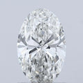 1.00ct Oval Lab Grown Diamond (Colour G, Clarity VS2, IGI Certified)