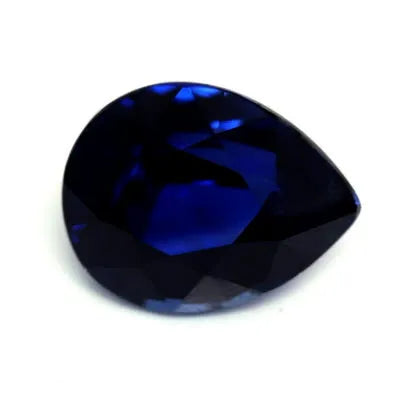 1.15ct Pear Natural Sapphire (Colour Blue, Clarity Slightly Included, Cut Faceted)
