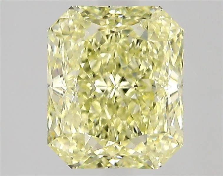 1.32ct Radiant Natural Diamond (Colour Fancy Light None Yellow, Clarity IF, Cut EX, GIA Certified)