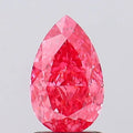 1.50ct Pear Lab Grown Diamond (Colour Fancy Vivid Pink, Clarity VS2, IGI Certified)