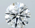 1.71ct Round Natural Diamond (Colour D, Clarity FL, Cut EX, GIA Certified)