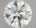2.03ct Round Natural Diamond (Colour G, Clarity IF, Cut EX, IGI Certified)
