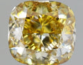 2.22ct Cushion brilliant Natural Diamond (Colour Fancy Deep Brownish Yellow, Clarity VS2, GIA Certified)