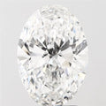 3.03ct Oval Lab Grown Diamond (Colour E, Clarity VVS2, IGI Certified)